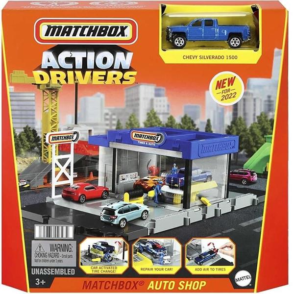 Imagem de Pista Matchbox Action Drivers Auto Shop - Mattel