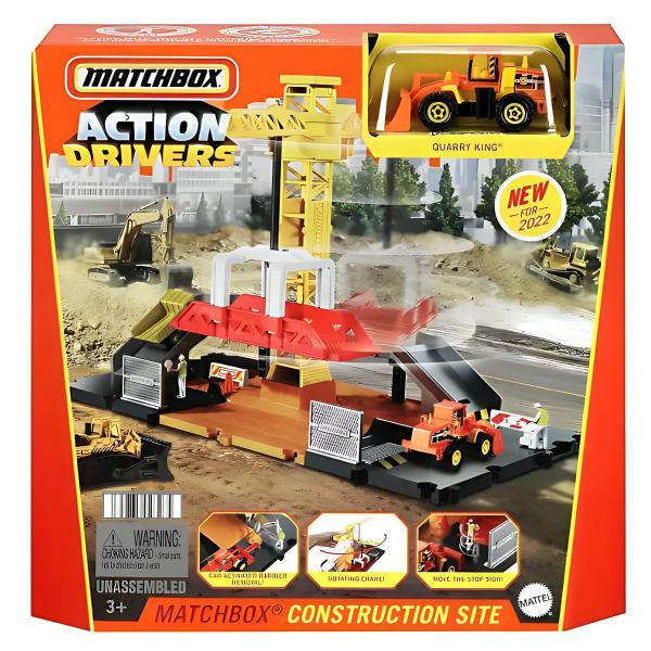 Imagem de  Pista Matchbox Action Drivers Canteiro de Obras GVY82E - Mattel