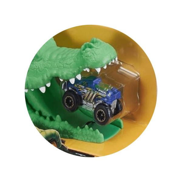 Pista Metal Machines Crocodilo Pista Croc Attack Lançador com Mini Carrinho Brinquedo Candide Imagem de Pista Metal Machines Crocodilo Pista Croc Attack Lançador com Mini Carrinho Brinquedo Candide