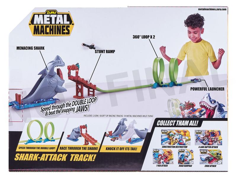 Pista Metal Machines Shark Attack Candide Imagem de Pista Metal Machines Shark Attack Candide