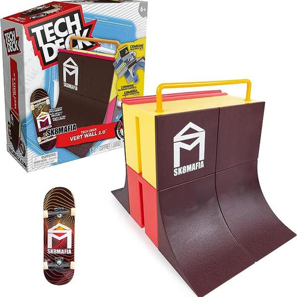 Imagem de Pista Parque X-connect Tech Deck Rampa E Skate De Dedo - Sunny