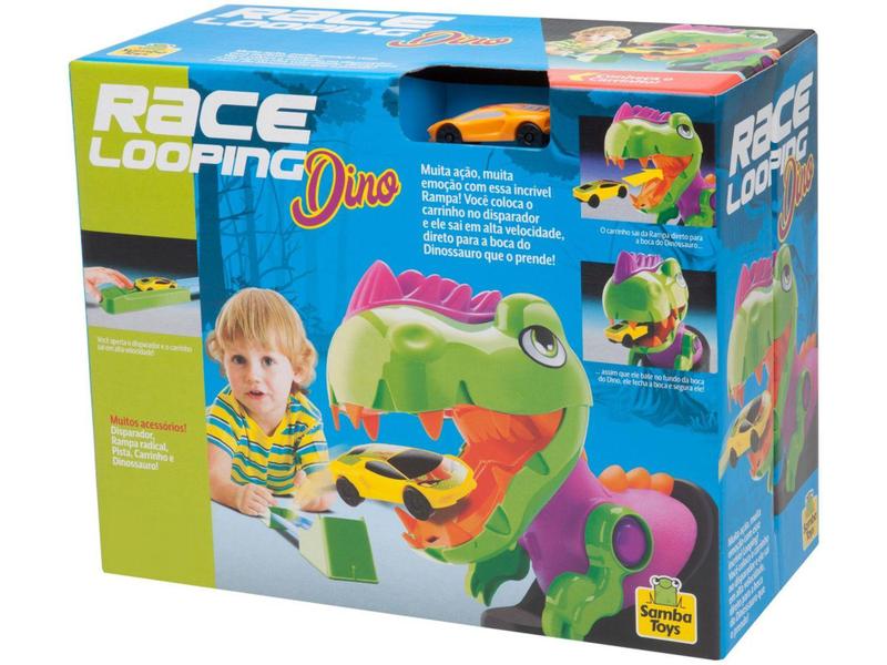 Imagem de Pista Race Looping Dino Samba Toys