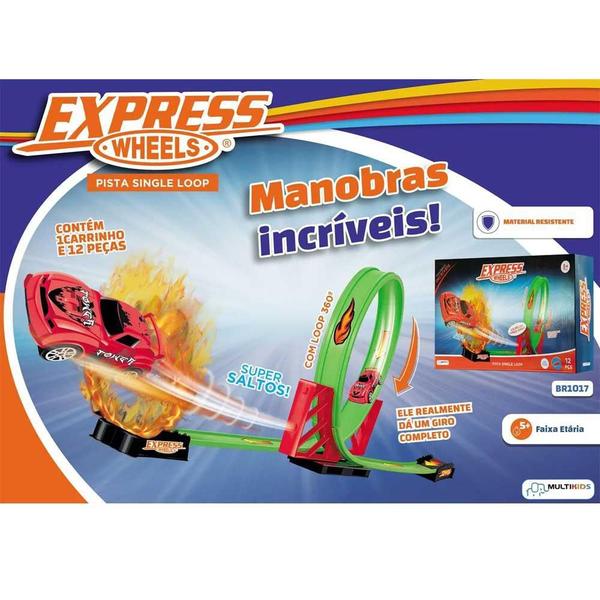 Imagem de Pista Single Loop Express Wheels Multikids - BR1017