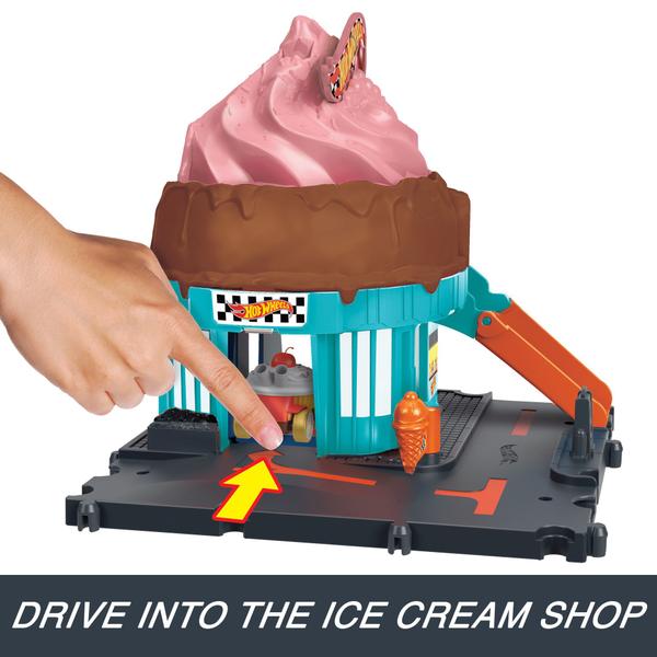 Imagem de Pista Sorveteria na Cidade + Carrinho - Hot Wheels City - Mattel