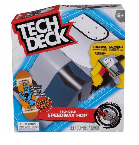 Imagem de Pista Tech Deck Speedway Hop com Skate de Dedo Sunny