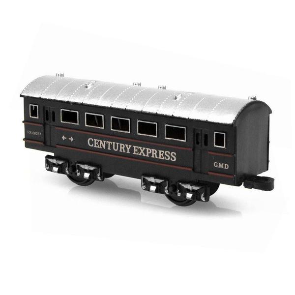 Imagem de Pista Trem Locomotiva Com Som E Luz - Dm Toys