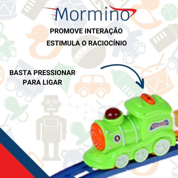 Imagem de Pista Trenzinho Bebês Locomotiva  Emite Sons e Luzes