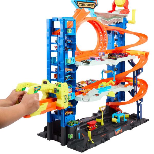 Imagem de Pista Ultimate Garage + 2 Carrinhos - Hot Wheels City - Mattel