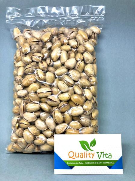 Pistache Torrado Salgado Com Casca Importado - 5Kg - Quality Vita Imagem de Pistache Torrado Salgado Com Casca Importado - 5Kg