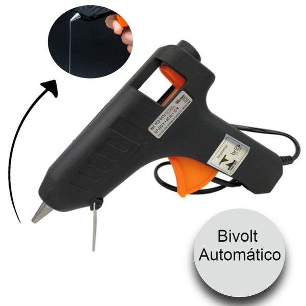 Imagem de Pistola Cola Quente 40W - Bivolt Automático 2 Bastões