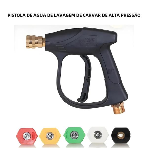 Imagem de Pistola de Água de Alta Pressão 4350psi M22-14 - Lavadora de Carro Multifuncional