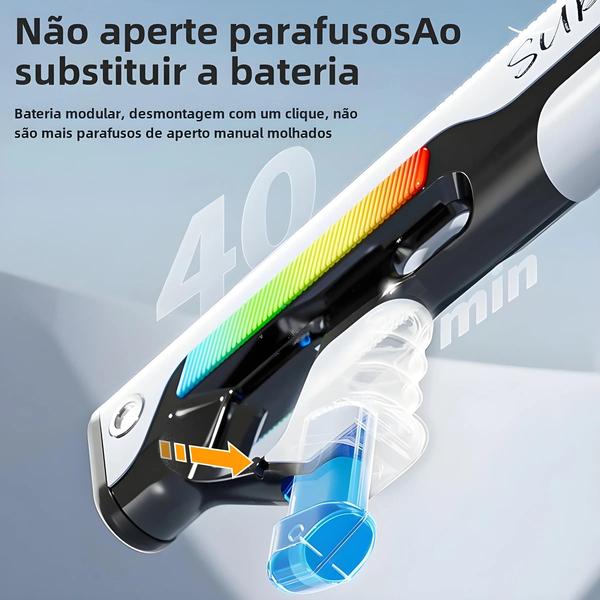 Imagem de Pistola de Água Elétrica de Alta Pressão - Brinquedo Automático para Crianças