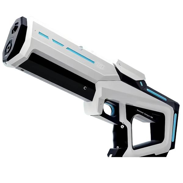 Pistola de Água Elétrica para Adultos - Sucção Automática e Potente - Brinquedo de Verão Imagem de Pistola de Água Elétrica para Adultos - Sucção Automática e Potente - Brinquedo de Verão