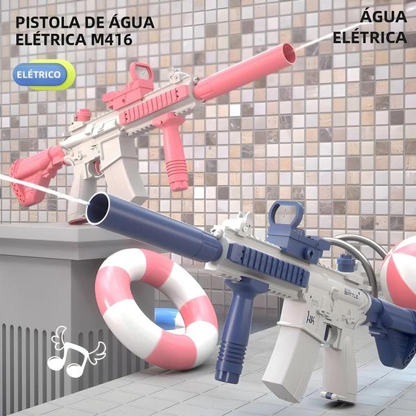 Imagem de Pistola de Brinquedo M416 para Crianças - Versão Atualizada