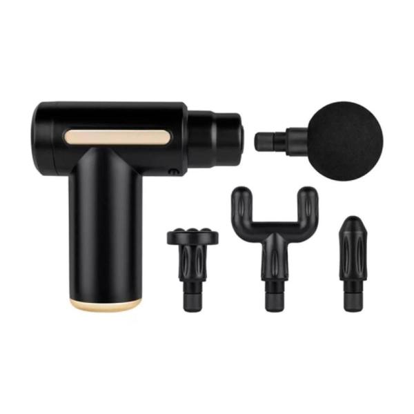 Pistola de Massagem: Ideal para Atletas Carregamento Rápido USB - F7 Variedades Imagem de Pistola de Massagem: Ideal para Atletas Carregamento Rápido USB