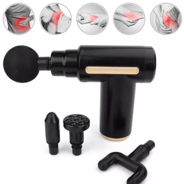 Pistola de Massagem Miofascial Original Bivolt e Silenciosa Imagem de Pistola de Massagem Miofascial Original Bivolt e Silenciosa
