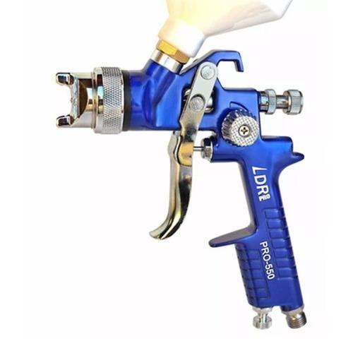 Imagem de Pistola De Pintura Automotiva 1,7Mm 600 Ml Hvlp Pro 550 Ldr2