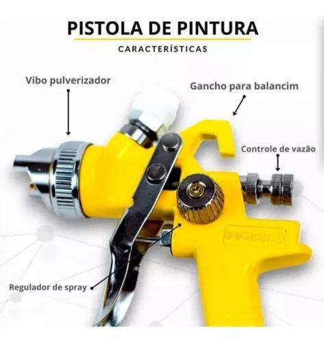 Imagem de Pistola de pintura - bom 8001