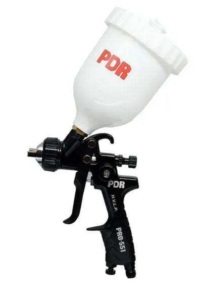 Imagem de Pistola de Pintura Gravidade HVLP 1,4MM 600ML Branco PDR