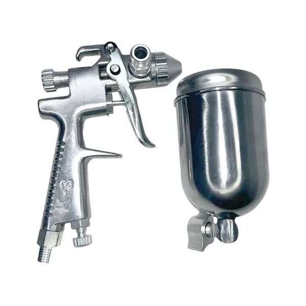 Imagem de Pistola De Pintura Mini Profissional Bico Aerógrafo 0,5mm 150ml Aerografica K3