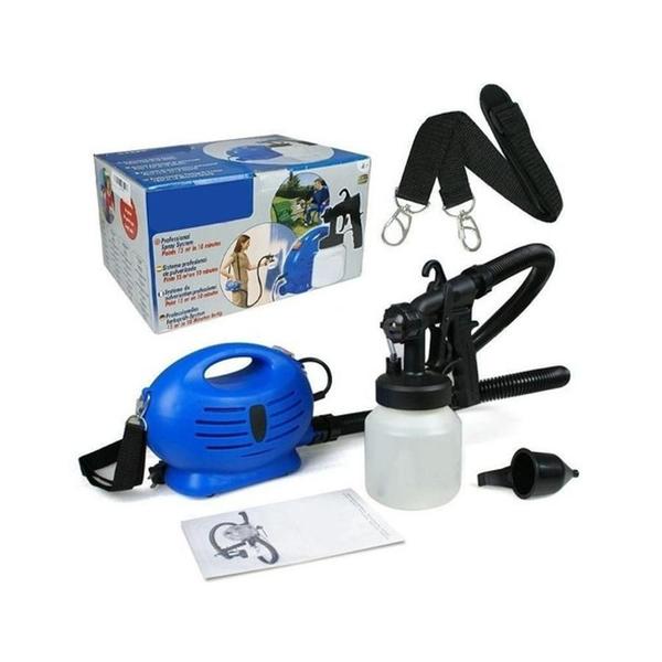 Pistola De Pintura Pulverizador De Tinta 110v Ou 220v 650w - Lumi Imagem de Pistola De Pintura Pulverizador De Tinta 110v Ou 220v 650w