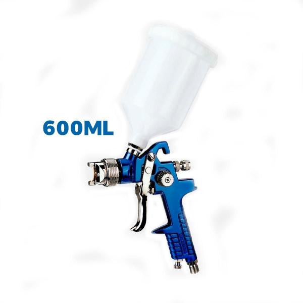 Imagem de Pistola De Pulverizador 600Ml Ideal Para Pintar Arte E Moto