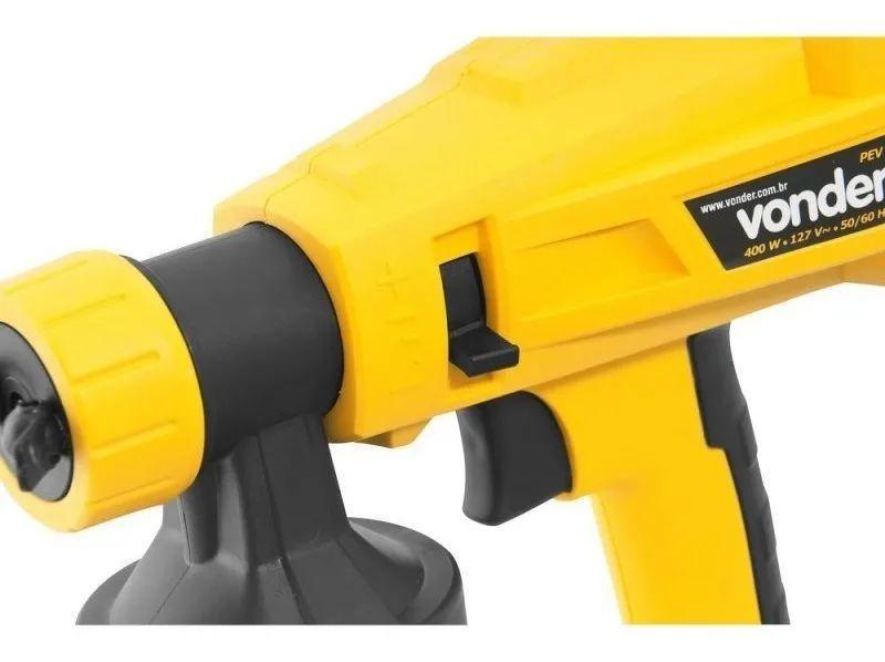 Imagem de Pistola Eletrica Para Pintura Vonder 400w Hvlp Pev 400 220v