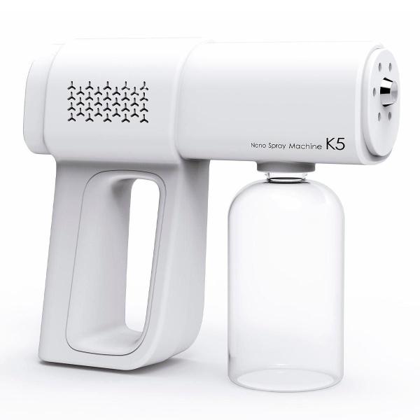 Pistola K8 Pulverizador Nano Tratamento Capilar Recarregável - Laurus Imagem de Pistola K8 Pulverizador Nano Tratamento Capilar Recarregável