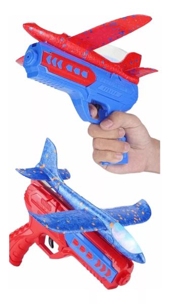 Imagem de Pistola Lança Avião Planador Avião De Pistola Revólver Lança