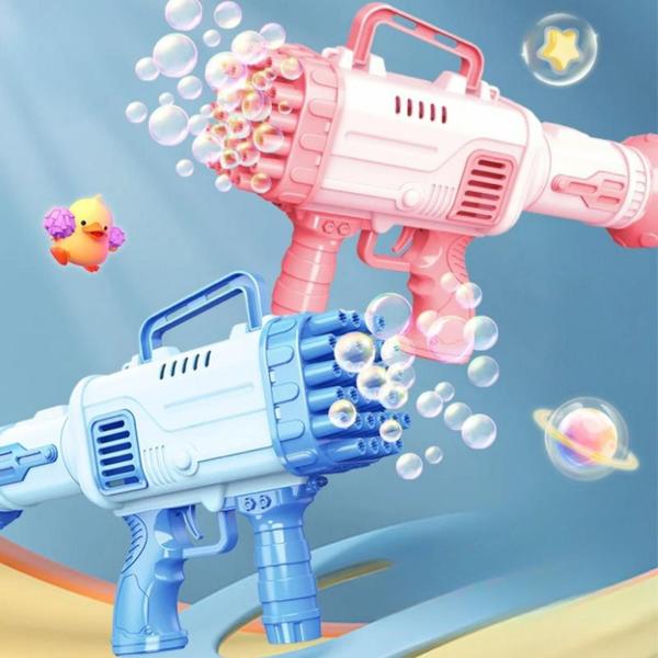 Imagem de Pistola Lança Bolha Sabão Brinquedo Infantil Verão Crianças