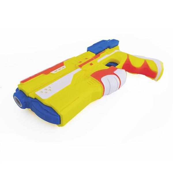 Imagem de Pistola lançador blaster estilo nerf space com 6 dardos