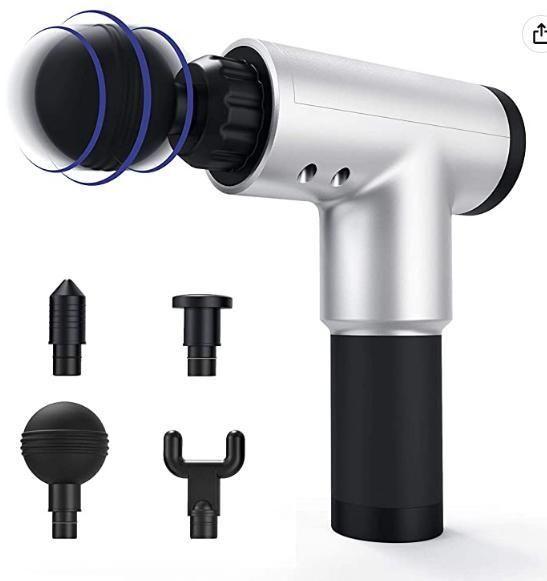 Pistola Massageadora Elétrica Profissional Garantia E - Fascial Gun Imagem de Pistola Massageadora Elétrica Profissional Garantia E