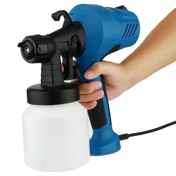 Imagem de Pistola Para Pintura Pulverizadora 400W Profissional Hvlp Elétrica Tinta