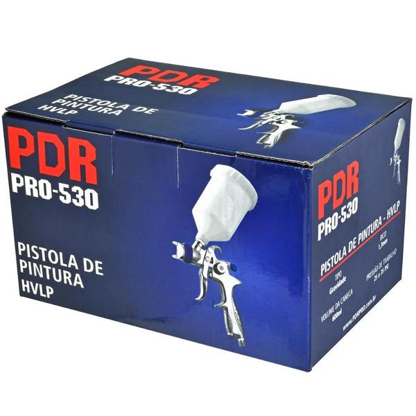 Imagem de Pistola pintura hvlp pdr 1,3mm 600ml pro-530