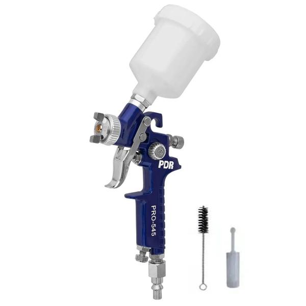 Imagem de Pistola Pintura Pneumatica Funilaria Automotiva 125ml Hvlp PRO545 PDR