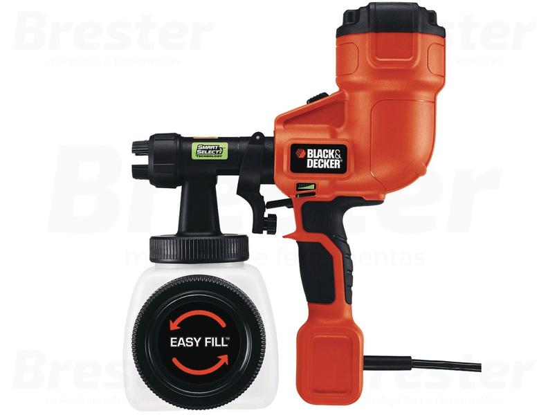 Imagem de Pistola Pintura Pulverizadora 350w Smartselect Black Decker Bdph200