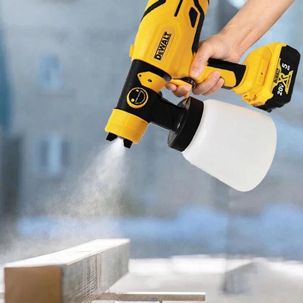 Imagem de Pistola Pulverizadora Elétrica Dewalt 800ml - Sem Fio, Portátil, 18V/20V