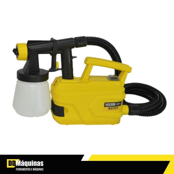 Pistola Pulverizadora para Pintura 500W 110V PPL-500 Lynus Imagem de Pistola Pulverizadora para Pintura 500W 110V PPL-500 Lynus