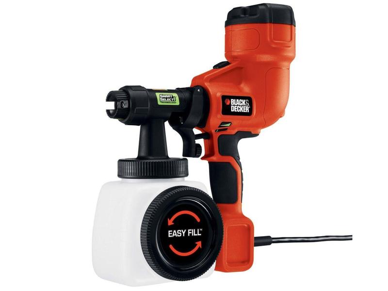 Imagem de Pistola Pulverizadora para Pintura Elétrica - Black&Decker BDPH200B-B2 350W 1,1L