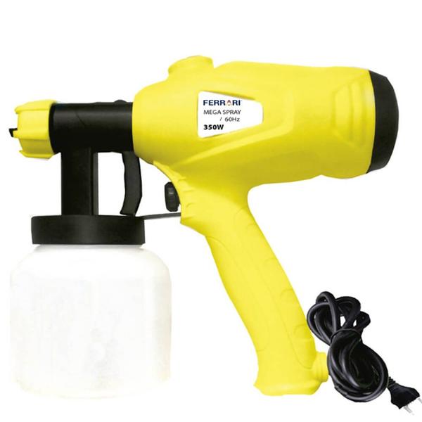 Imagem de Pistola Pulverizadora para Pintura Mega Spray MS-350 Watts 220 Volts - AAC1010025 - FERRARI