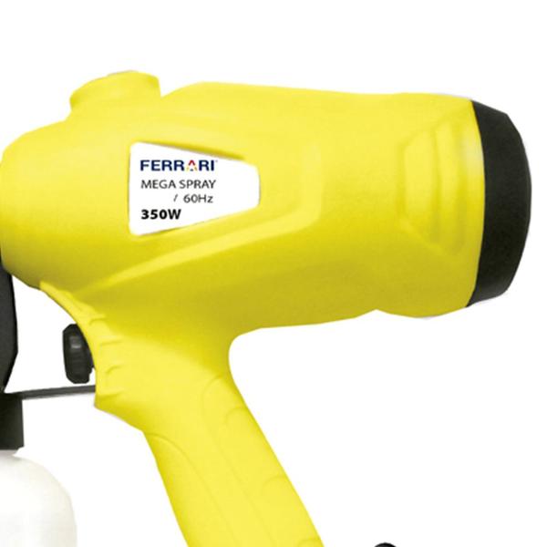 Imagem de Pistola Pulverizadora para Pintura Mega Spray MS-350 Watts 220 Volts - AAC1010025 - FERRARI