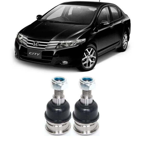 Imagem de Pivô da Suspensão Inferior Honda City 2009 Até 2013 O Par