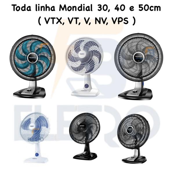 Imagem de Pivo Mesa Articuladora Original Ventilador Mondial 8 Pás Turbo de 40cm e 50cm