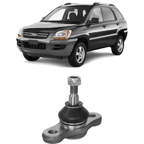 Imagem de Pivô Suspensão Inferior Kia Sportage 2004 2005 a 2010 Viemar