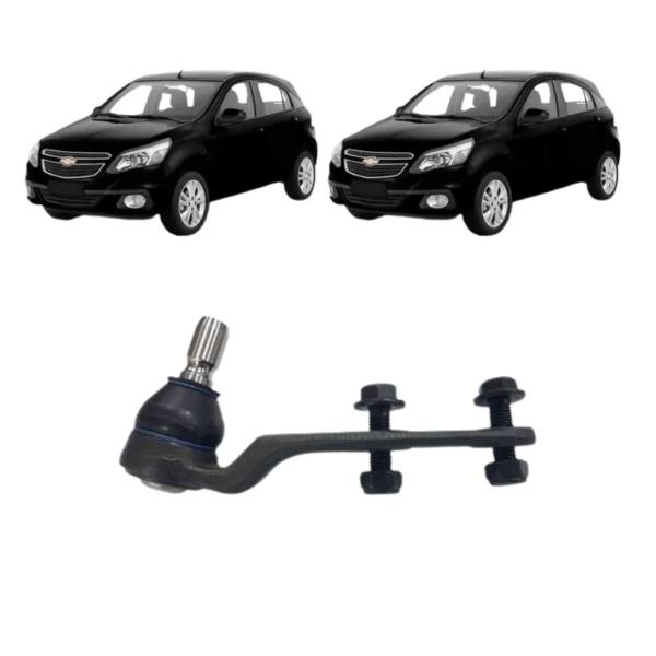 Imagem de Pivô Suspensão Nakata Chevrolet Montana 2011 A 2020 Todos Os Modelos Pino Longo