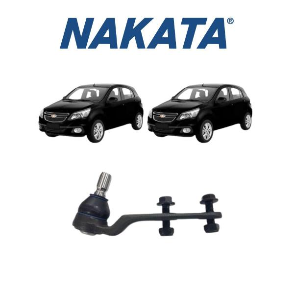 Imagem de Pivô Suspensão Nakata Chevrolet Montana 2011 A 2020 Todos Os Modelos Pino Longo