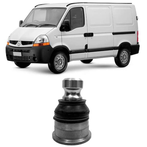 Imagem de Pivô Suspensão Renault Master 2008 a 2012 Inferior Motorista Passageiro Viemar