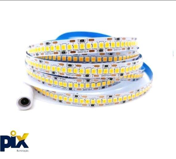 Imagem de Pix fita led 12v 2835 ip20 br quente 10wm 3000k 3.650.6083