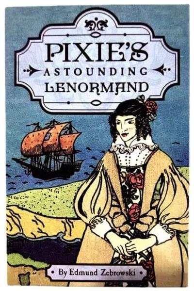 Imagem de Pixies Astounding Lenormand Oracle Deck Oráculo Cigano Lenormand Baralho de Cartas de Tarô