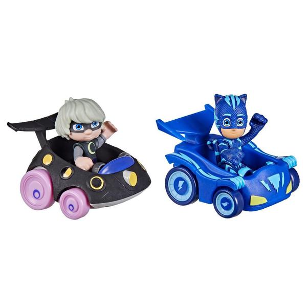 Imagem de Pj Masks Boneco com Veiculo Menino Gato e Garota Lunar F2840 Hasbro